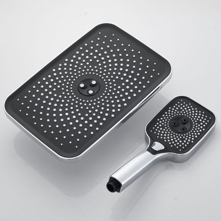 Душевая система Shevanik S9636, хром