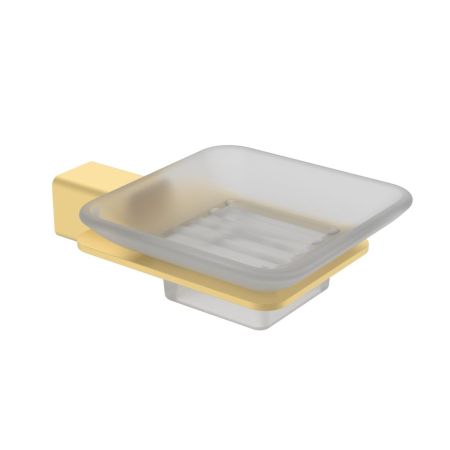 Мыльница Raglo R301.02.03, золотой сатин