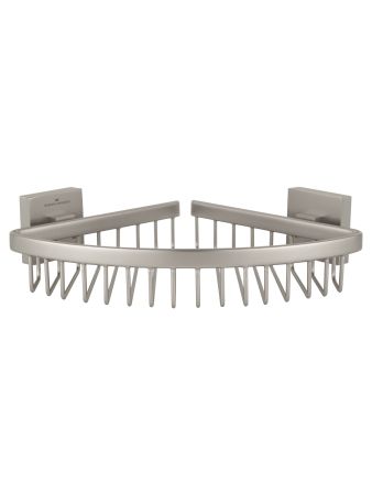 Полка для ванной угловая WONZON & WOGHAND POLO, Брашированный никель (WW-8944-BN), артикул WW-8944-BN