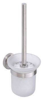 Ёршик для унитаза NEO настенный 115x360x120мм, матовый хром