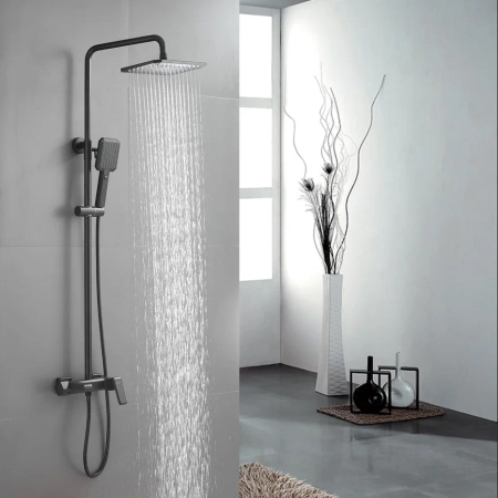 Душевая система Shevanik S8836H, черный, артикул S8836H