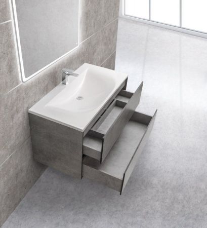 Мебель для ванной CEZARES PREMIER-HPL-100-2C-SO-BLUM-EST, артикул CEZ1000/500-LV-MR