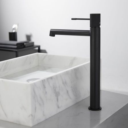 Смеситель для накладной раковины Desire VBF-1D2MB однорычажный, черный, артикул VBF-1D2MB