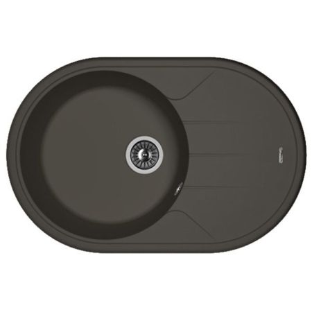 Кухонная мойка Florentina Лотос 780 20.295.С0780 Антрацит, артикул 20.295.С0780.302