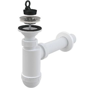 Сифон для раковины Alcaplast A41 Хром