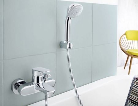 Смеситель для ванны GROHE Europlus, хром (33553002), артикул 33553002