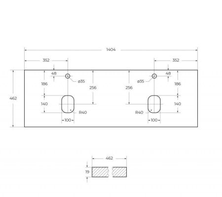 Мебель для ванной комнаты BELBAGNO KRAFT-700 KRAFT-700-2C-SO-RNN BelBagno, артикул KRAFT-700-2C-SO-RNN