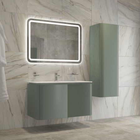 Зеркало STYLUS CEZARES со встроенной подсветкой, сенсорным выключателем и подогревом, артикул CZR-SPC-STYLUS-1200-700-TCH-WARM