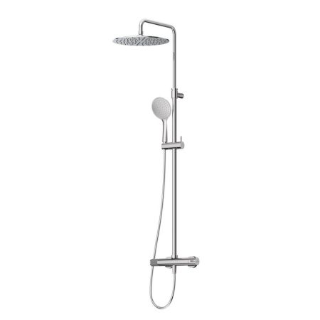 Душевая стойка CEZARES LEAF-CDA-25-L, LEAF-CDA-30-L, артикул LEAF-CDA-25-L-SS