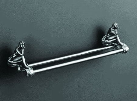 Полотенцедержатель двойной подвесной 60 см ART&MAX AM-B-0718, артикул AM-0718-C