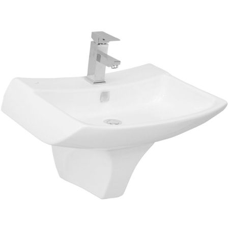 Раковина Creavit Bull 66 BL065-00CB00E-0000 Белая, артикул BL065-00CB00E-0000