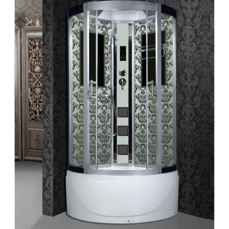 Душевая кабина Niagara Lux 7790 90x90 профиль Золото задняя стенка Золото, артикул 7790G