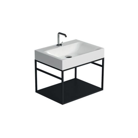 KERASAN Cento раковина 60х45 с 1 отв подвесная/накладная, белый, артикул 353101*1