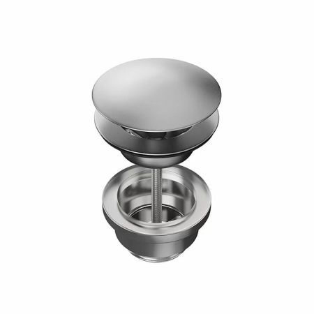 Донный клапан для раковины, нержавеющая сталь, артикул 24686KM.50.050