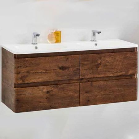 Тумба под раковину Vincea Alba VMC-1A120RW подвесная R.Wood, артикул VMC-1A120RW