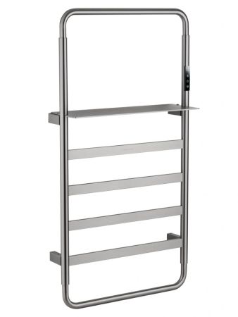 Полотенцесушитель электрический WONZON & WOGHAND DÜSSELDORF, Брашированный никель (WW-A203-BR), артикул WW-A203-BR