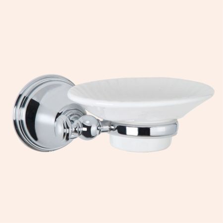 TW Harmony 106, подвесная мыльница, керамическая (белый), цвет держателя: хром