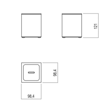 AGAPE SEN Мыльница подвесная ,цвет черный, артикул ASEN0933N