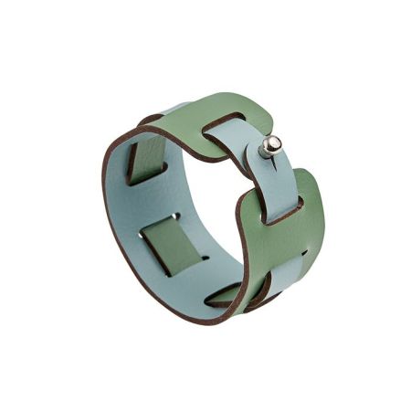 ADJ Кольцо для салфеток Bottega, D5 см., цвет: эвкалипт/небесный, артикул 010.B.60/50