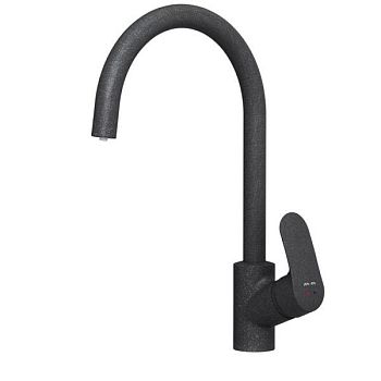 F8007722 Like, смеситель для кухни с каналом для питьевой воды, черный, шт.