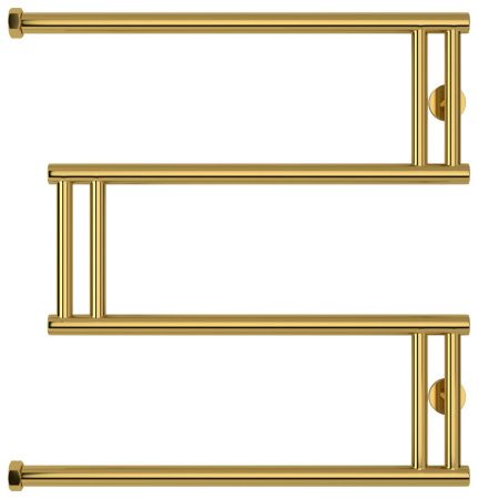 Полотенцесушитель водяной High-Tech model "M+" 600х600 (Золото)