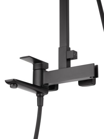 Душевая система WONZON & WOGHAND EDGE, Черный матовый (WW-88739003-MB), артикул WW-88739003-MB