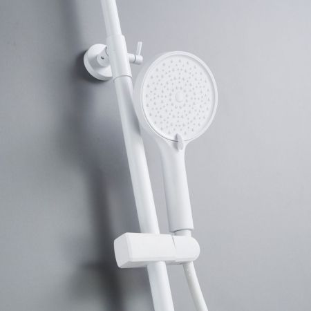 Душевая система Shevanik S4726C, белый