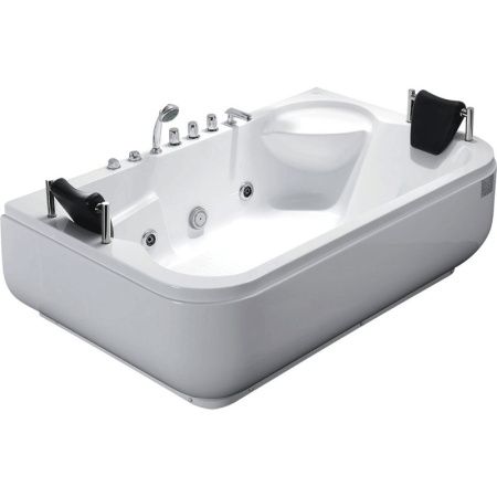 Акриловая ванна Gemy G9085BR 182х116 с гидромассажем