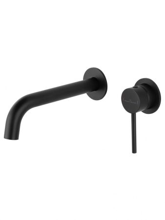 Смеситель для раковины встраиваемый WONZON & WOGHAND STICK, Черный матовый (WW-88869017-MB), артикул WW-88869017-MB
