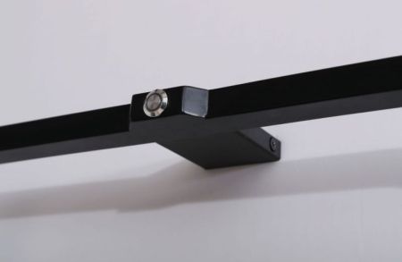 Электрический полотенцесушитель Black&White Universe 400х1010 N-337B с полкой Черный