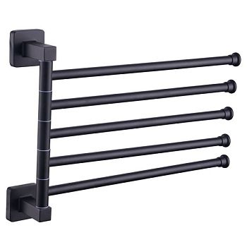 Полотенцедержатель FASHUN A2615-7, чёрный