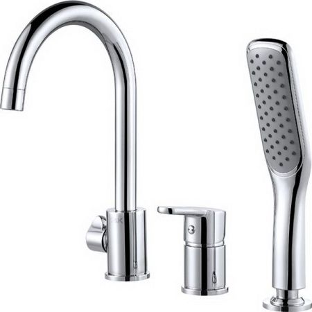 Смеситель на борт ванны D&K Marx Rhein DA1394901 Хром, артикул DA1394901