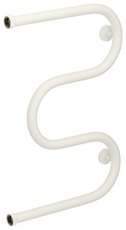 Полотенцесушитель водяной М-обр. 600х400 Н. Г. 1" (Матовый Белый)