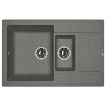 Кухонная мойка Florentina Липси-780К 20.250.D0780 Антрацит, артикул 20.250.D0780.302