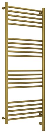 Полотенцесушитель электрический "БОГЕМА 3.0" прямая 1200х500 / МЭМ правый (Состаренная латунь), артикул 051-5805-1250