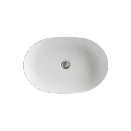 Kerasan Nolita Раковина накладная 55х35 см, без отв под смеситель,  цвет белый глянцевый, артикул 534601