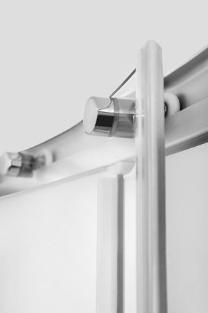 Душевой уголок AM.PM Bliss L 90x90 квадратный профиль Хром матовый стекло прозрачное, артикул W53G-303-090MT