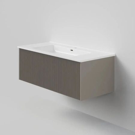 Тумба под раковину подвесная La Fenice Terra FNC-01-TER-C-100, бежевая, артикул FNC-01-TER-C-100