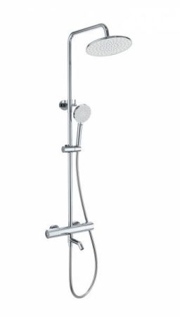 Душевая система с термостатом WONZON & WOGHAND, Хром (WW-A3006-T1-CR)