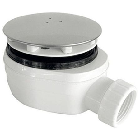 Сифон для душевых поддонов 90/40 метал низкий