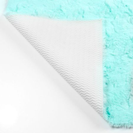 Коврик для ванной комнаты FIXSEN DELUX FX-9040T, бирюзовый, артикул FX-9040T