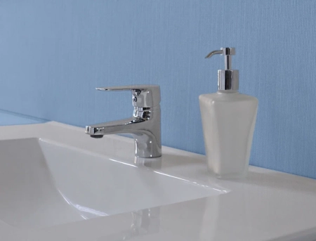 Смеситель для раковины Славен СЛ-ОД-З10, хром