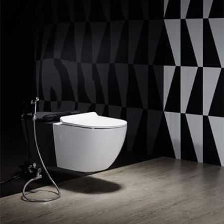 Унитаз Cerutti SPA B-2376-3 7183 подвесной с сиденьем Микролифт, артикул CT7183