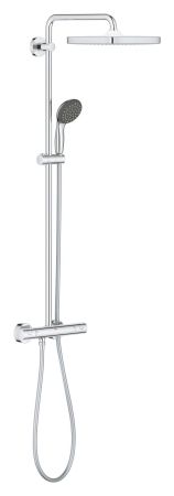 Душевая система GROHE Vitalio Start 250 CUBE с термостатом, хром (26697000)