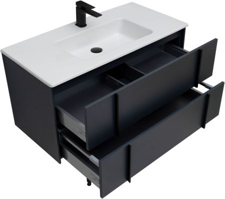 Тумба под раковину Allen Brau Reality 100 1.32007.AM антрацит матовый, артикул 1.32007.AM