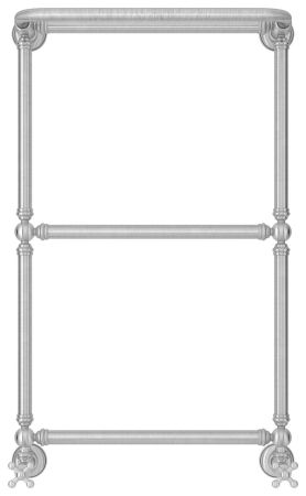 Полотенцесушитель водяной "Ренессанс 1386" 860х500 (САТИН)