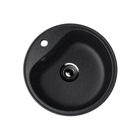 Кухонная мойка Ulgran U-100-308, черный, артикул U-100-308