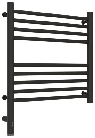 Полотенцесушитель электрический "БОГЕМА 3.0" прямая 500х500 / МЭМ левый (Тёмный титан муар), артикул 15-5804-5050