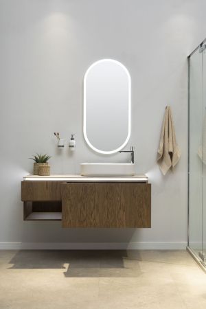 Тумба под раковину Allen Brau Infinity 120 1.21006.NO L дуб, артикул 1.21006.NO