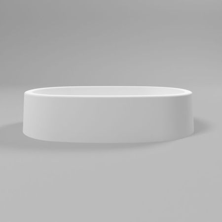 Умывальник WHITECROSS Obsidian A 50x35 (белый мат) иск. камень, артикул 0733.050035.200